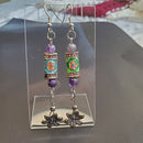 Floral Earrings | Mamabug ReCreations - Artisan Jewelry