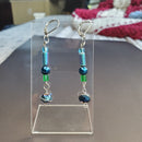 Stacked Beads Earrings | Mamabug ReCreations - Artisan Jewelry