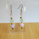 Soft Pastel Earrings | Mamabug ReCreations - Artisan Jewelry
