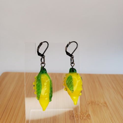 Corn on the Cob Earrings | Mamabug ReCreations - Artisan Jewelry