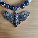 Skull Moth Bracelet (W) | Mamabug ReCreations - Artisan Jewelry