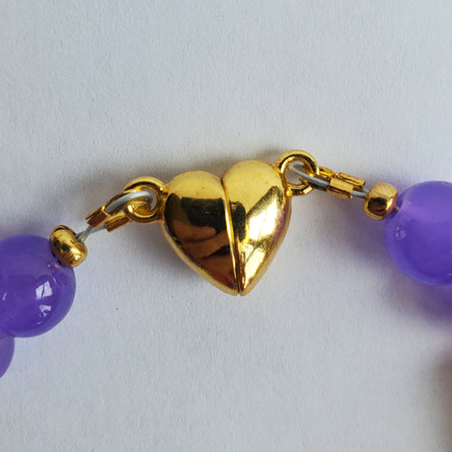 Golden Flower with Olive Jade Bracelet (W) | Mamabug ReCreations