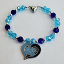 Carolina Blue Bracelet (W) | Mamabug ReCreations