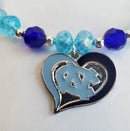 Carolina Blue Bracelet (W) | Mamabug ReCreations
