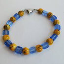 Go Blue Bracelet (W) | Mamabug ReCreations
