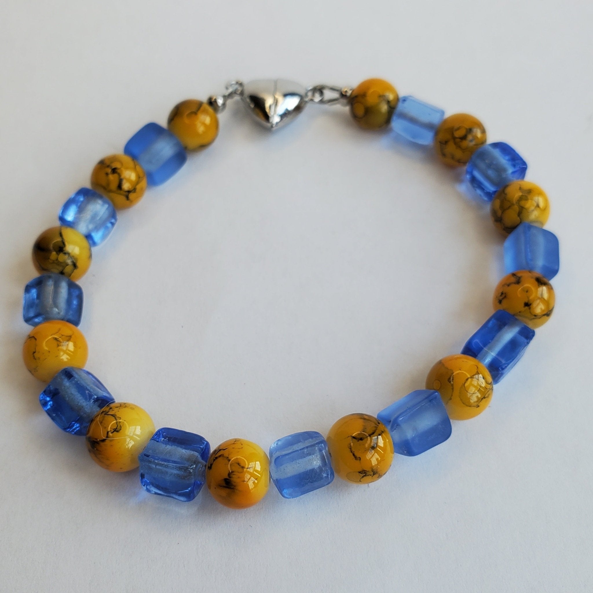 Go Blue Bracelet (W) | Mamabug ReCreations