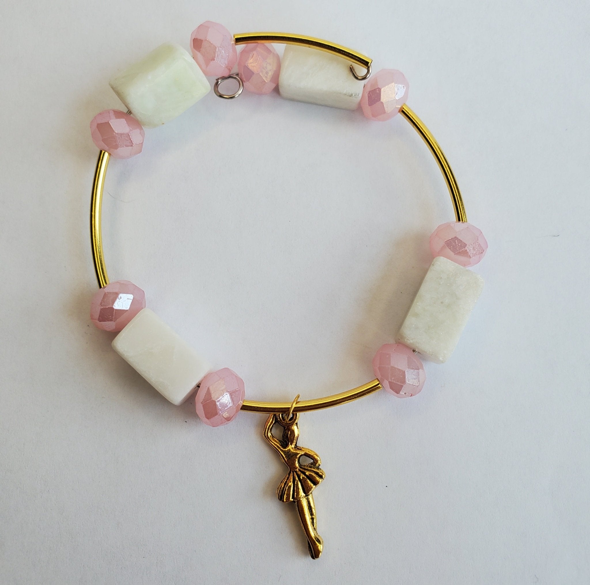 Ballet Slipper Pink Bracelet (MW) | Mamabug ReCreations
