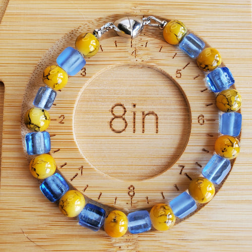 Go Blue Bracelet (W) | Mamabug ReCreations