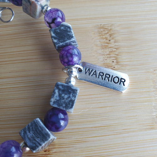 Warrior Bracelet - Jasper and Agate (MW) | Mamabug ReCreations - Artisan Jewelry