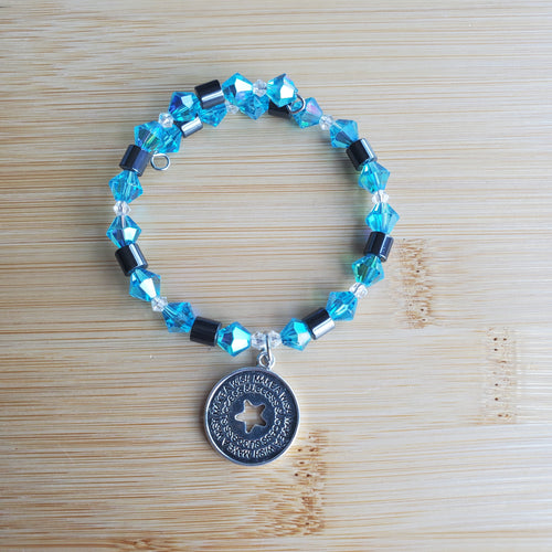 Make a Wish Bracelet with Hemalyke and Crystals (MW) | Mamabug ReCreations | Mamabug ReCreations - Artisan Jewelry