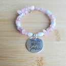 You Are My Sunshine Bracelet in Stone Chips (MW) | Mamabug ReCreations - Artisan Jewelry