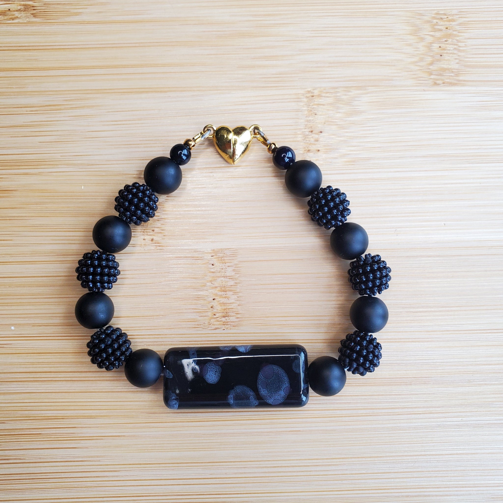 Little Black Dress Bracelet (W) | Mamabug ReCreations - Artisan Jewelry