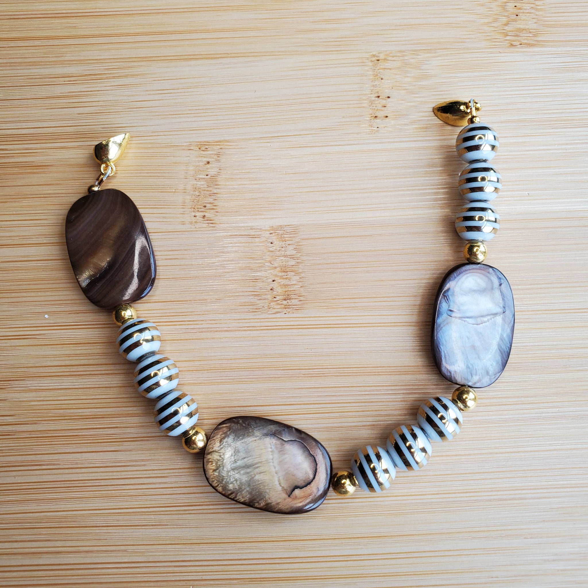 Sandstorm Beaded Bracelet (W) | Mamabug ReCreations - Artisan Jewelry