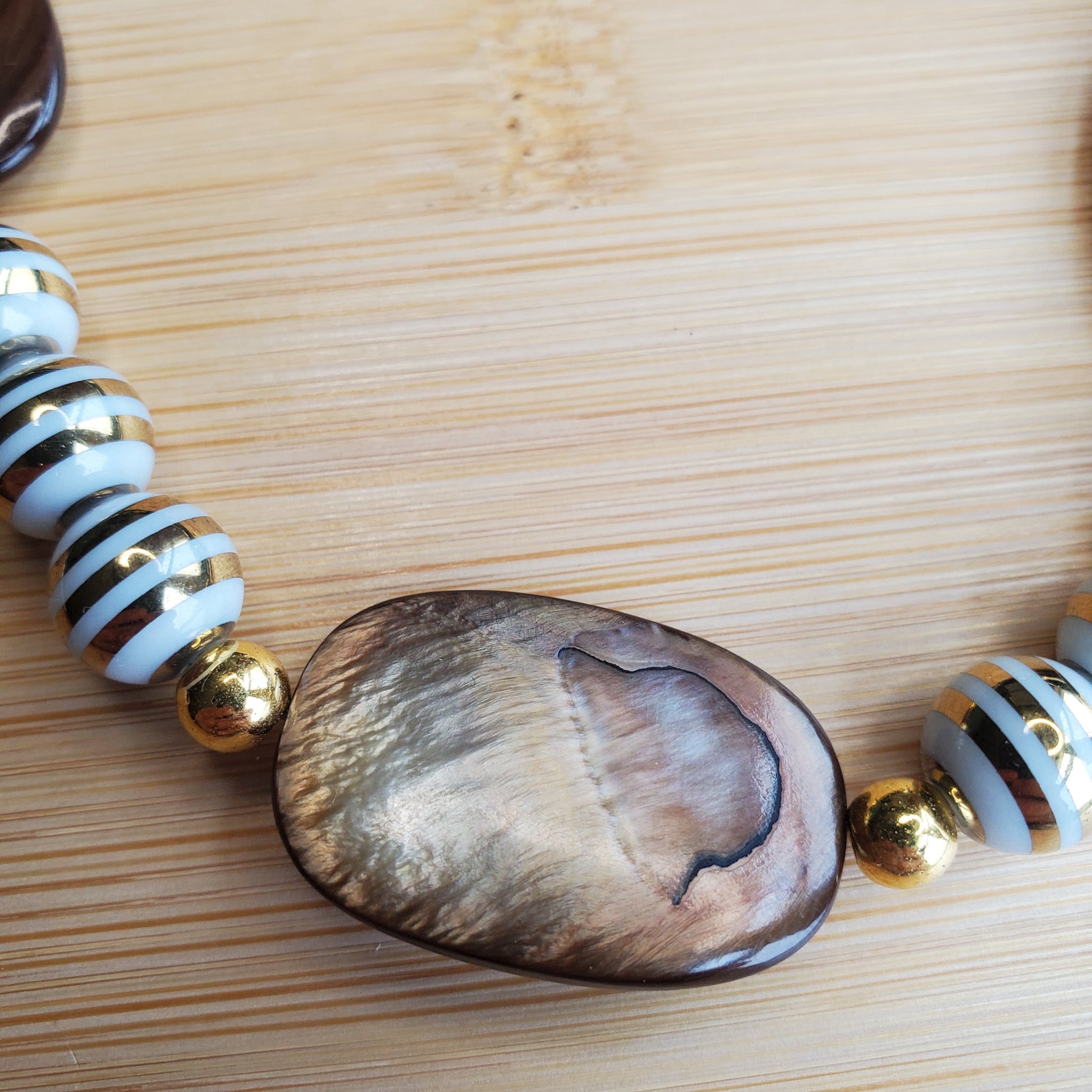 Sandstorm Beaded Bracelet (W) | Mamabug ReCreations - Artisan Jewelry