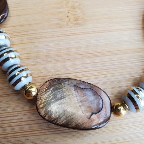 Sandstorm Beaded Bracelet (W) | Mamabug ReCreations - Artisan Jewelry