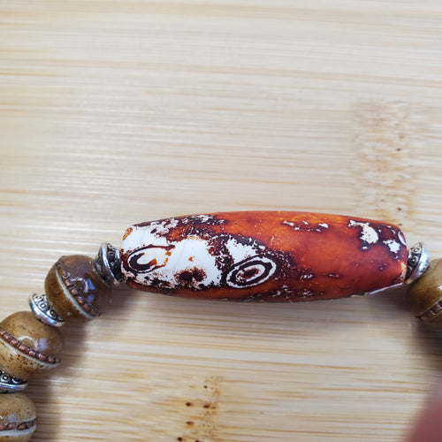 Out of the Fire Tibetan Bracelet (W) | Mamabug ReCreations - Artisan Jewelry