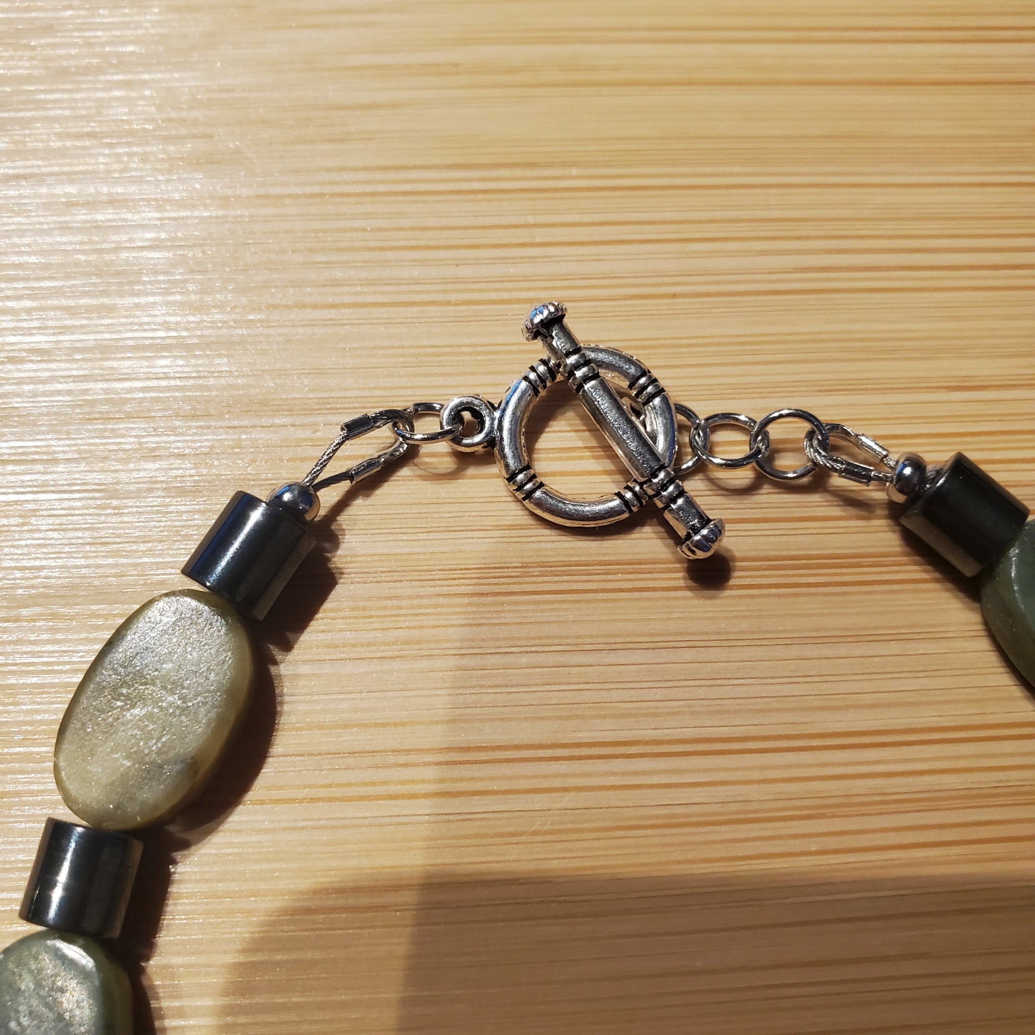 Crimson and White Dragon Tibetan Bracelet (W) | Mamabug ReCreations - Artisan Jewelry