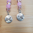 Pinkie Promise Earrings - Pink Crystal & Butterfly | Mamabug ReCreations