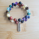Seven Chakra Gemstone Bracelet (MW) | Mamabug ReCreations - Artisan Jewelry