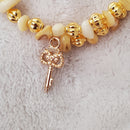 Key to My Heart Bracelet (MW) | Mamabug ReCreations - Artisan Jewelry