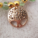 Gold Tree of Life Charm Bracelet (MW) | Mamabug ReCreations - Artisan Jewelry