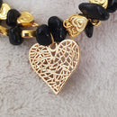 Love Stitched Up Bracelet (MW) | Mamabug ReCreations - Artisan Jewelry