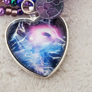 Electric Seas Bracelet - Metallic Purple (MW) | Mamabug ReCreations - Artisan Jewelry