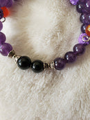 Crown Chakra Bracelet (MW) | Mamabug ReCreations - Artisan Jewelry
