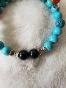 Throat Chakra Bracelet (MW) | Mamabug ReCreations - Artisan Jewelry