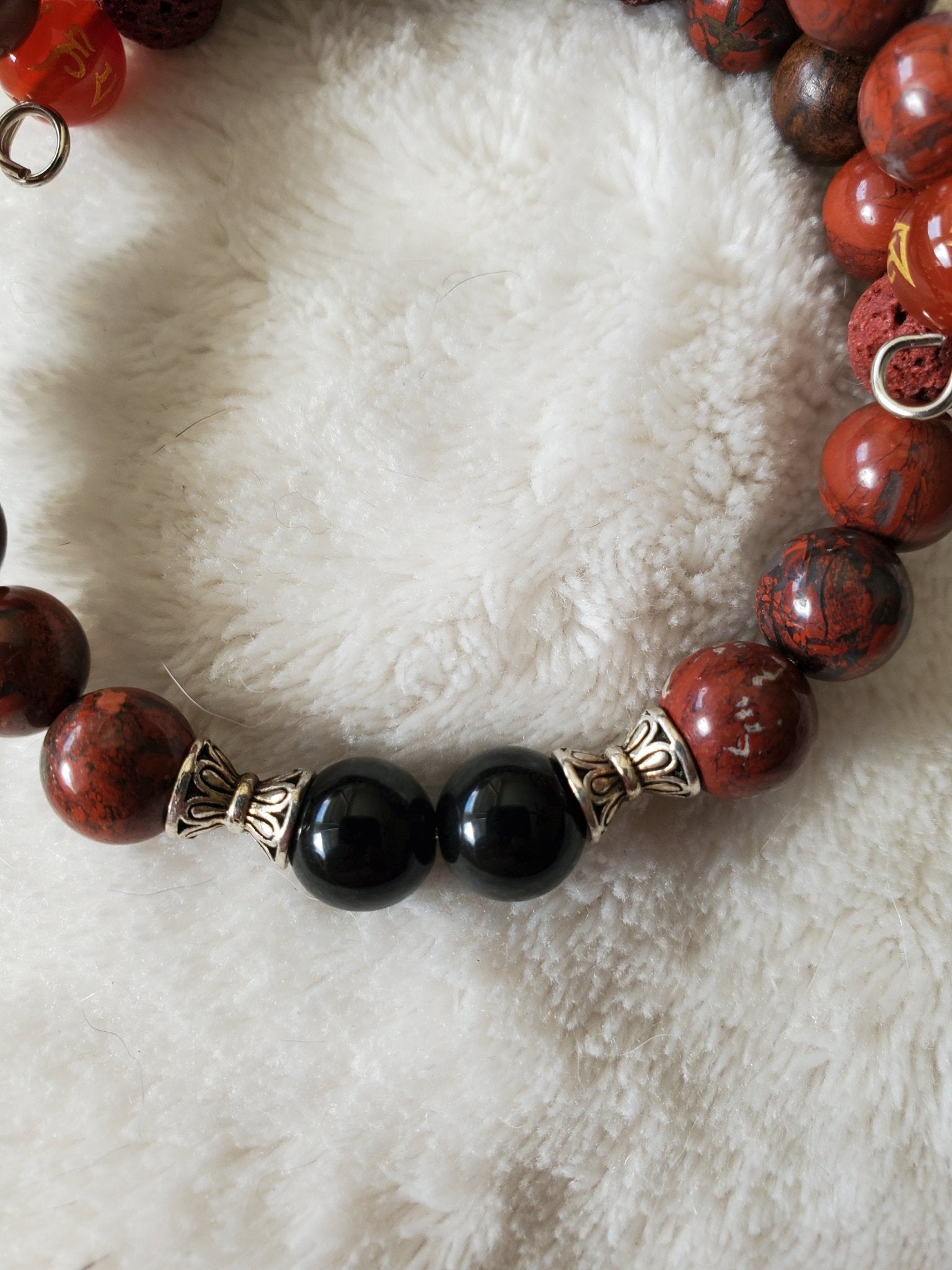 Sacral Chakra Bracelet (MW) | Mamabug ReCreations - Artisan Jewelry