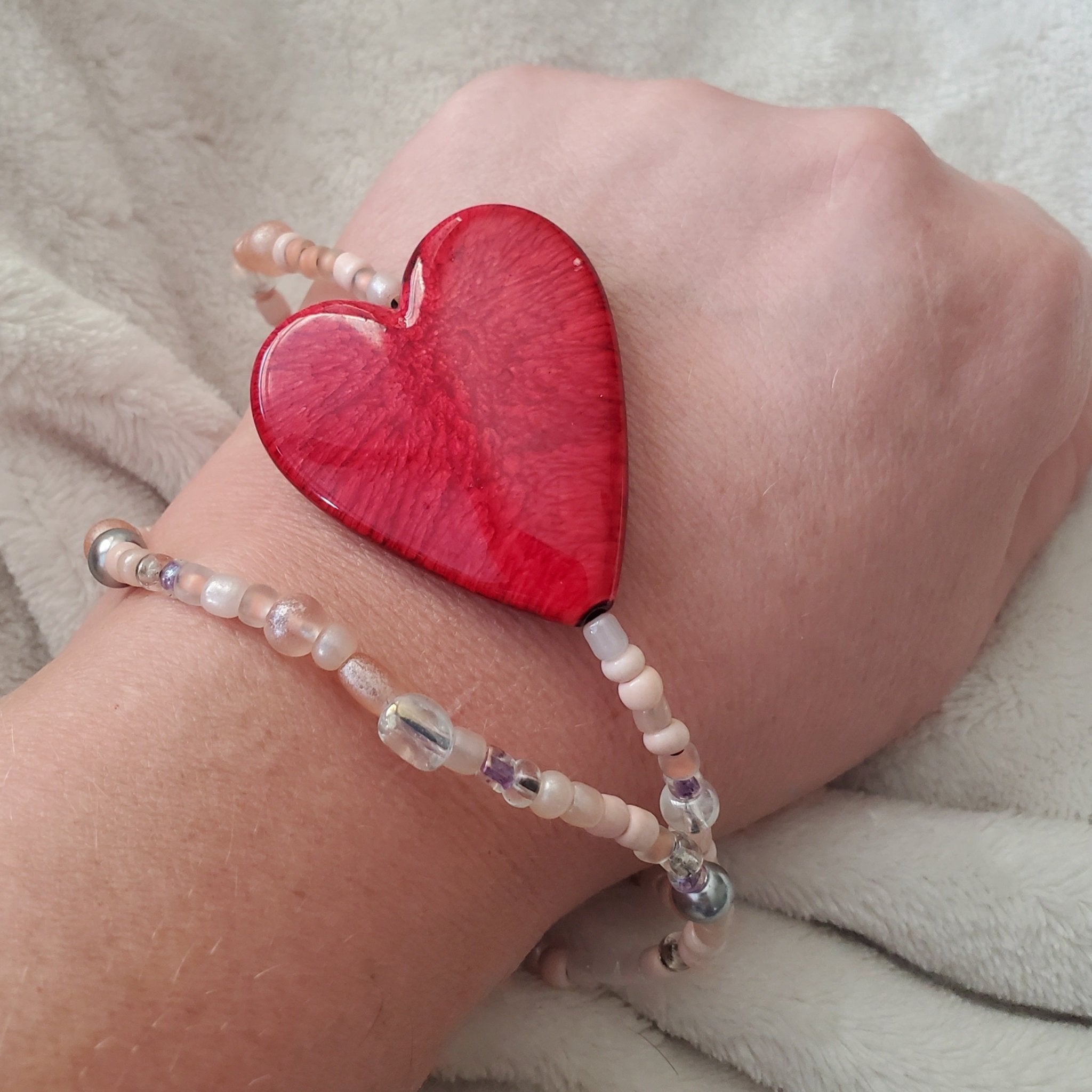In Love Bracelet | Mamabug ReCreations - Artisan Jewelry