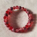 Gypsy Beaded Bracelet - Red Edition (MW) | Mamabug ReCreations - Artisan Jewelry