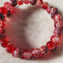 Gypsy Beaded Bracelet - Red Edition (MW) | Mamabug ReCreations - Artisan Jewelry
