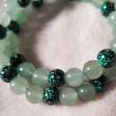 Gypsy Beaded Bracelet - Aventurine Edition (MW) | Mamabug ReCreations - Artisan Jewelry