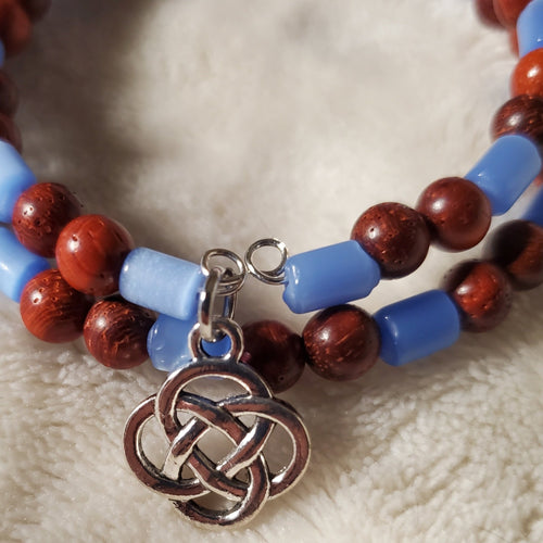 Silver Celtic Charm Bracelet (MW) | Mamabug ReCreations - Artisan Jewelry