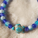 Turquoise Turtle Bracelet (MW) | Mamabug ReCreations - Artisan Jewelry