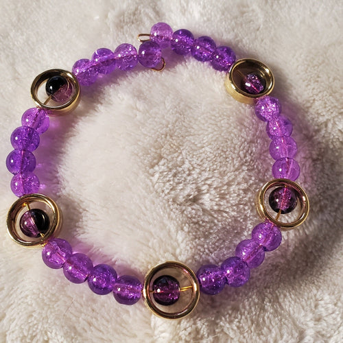 Midnight Eclipse Bracelet (MW) | Mamabug ReCreations - Artisan Jewelry