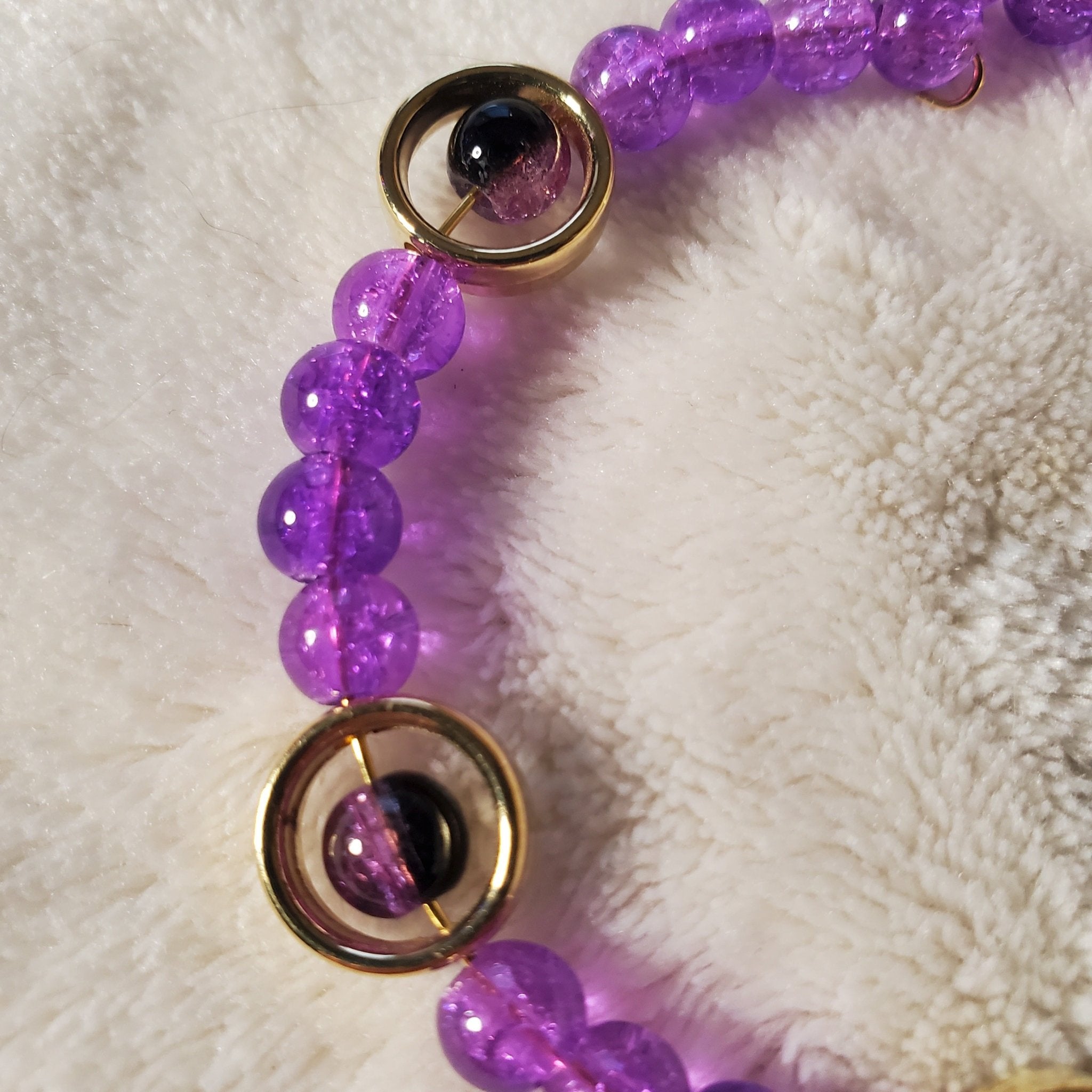 Midnight Eclipse Bracelet (MW) | Mamabug ReCreations - Artisan Jewelry