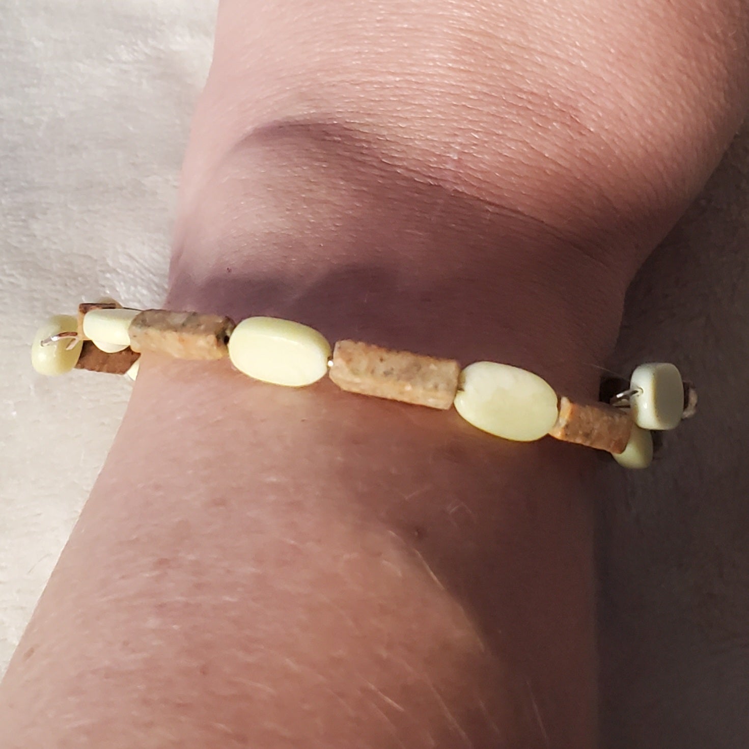 Stone Bracelet (MW) | Mamabug ReCreations - Artisan Jewelry