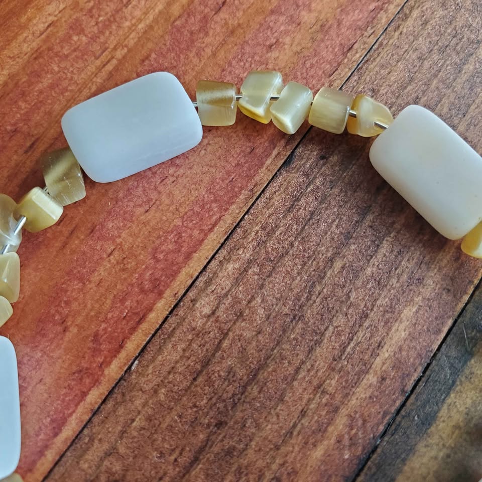 Earthy Stone Bracelet (MW) | Mamabug ReCreations - Artisan Jewelry