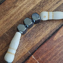 Black and White Bracelet (MW) | Mamabug ReCreations - Artisan Jewelry