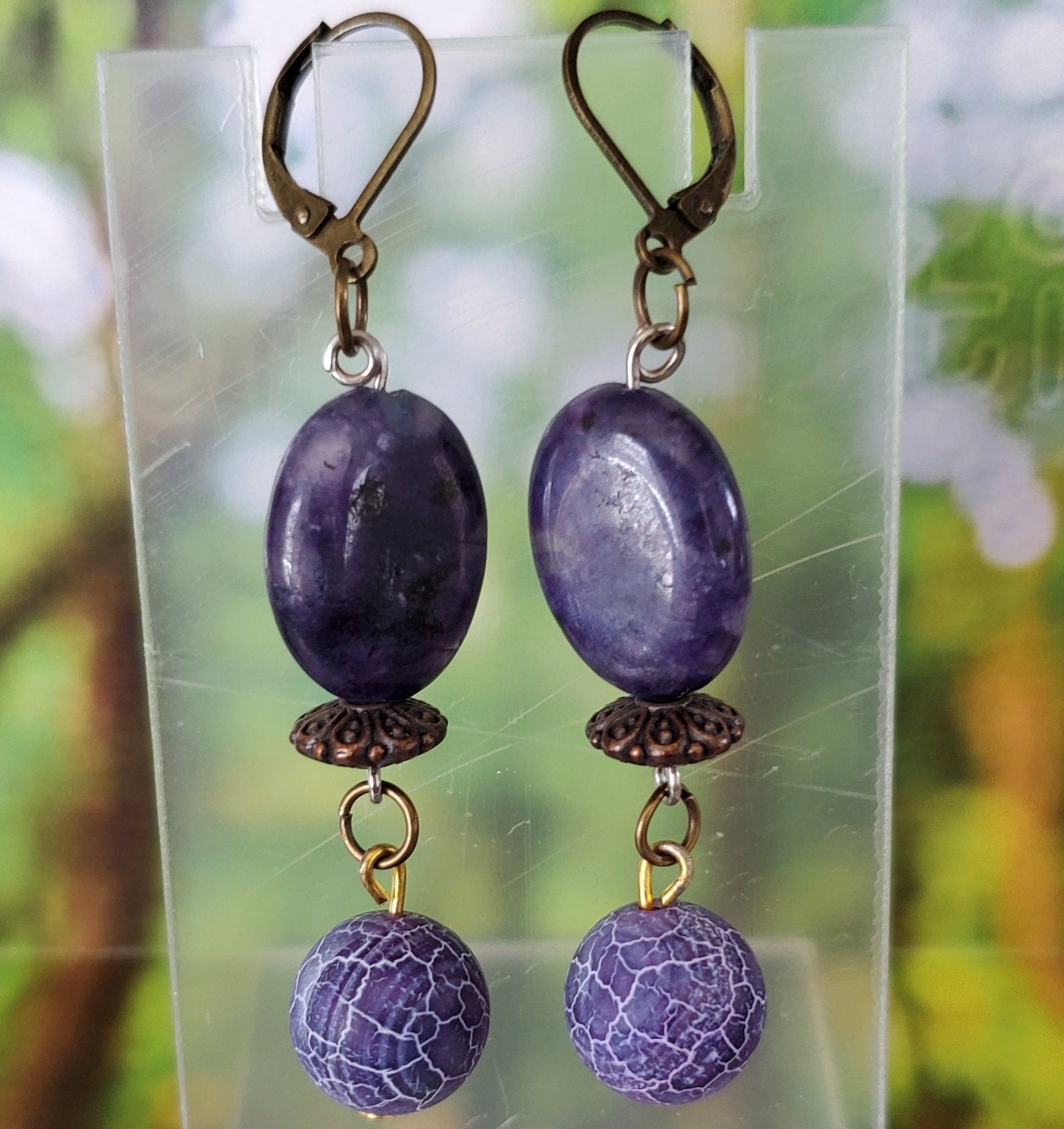 Cobalt Blue Earrings