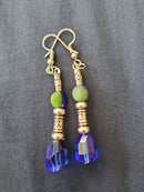 Egyptian Inspired Earrings | Mamabug ReCreations - Artisan Jewelry