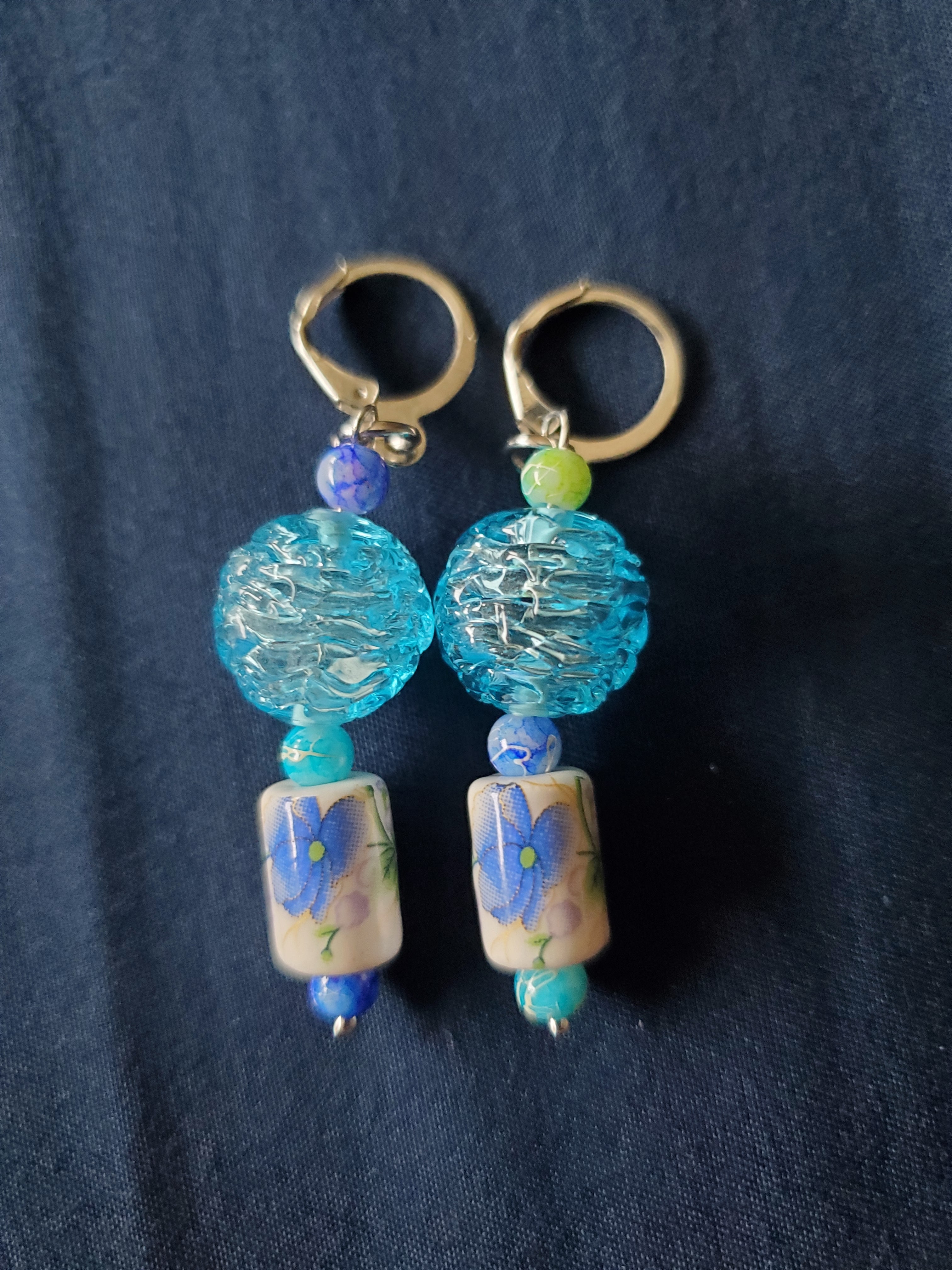 Bees in Summer Earrings