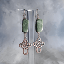 Silver Celtic Cross Earrings | Mamabug ReCreations - Artisan Jewelry