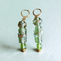 Celery Green Earrings