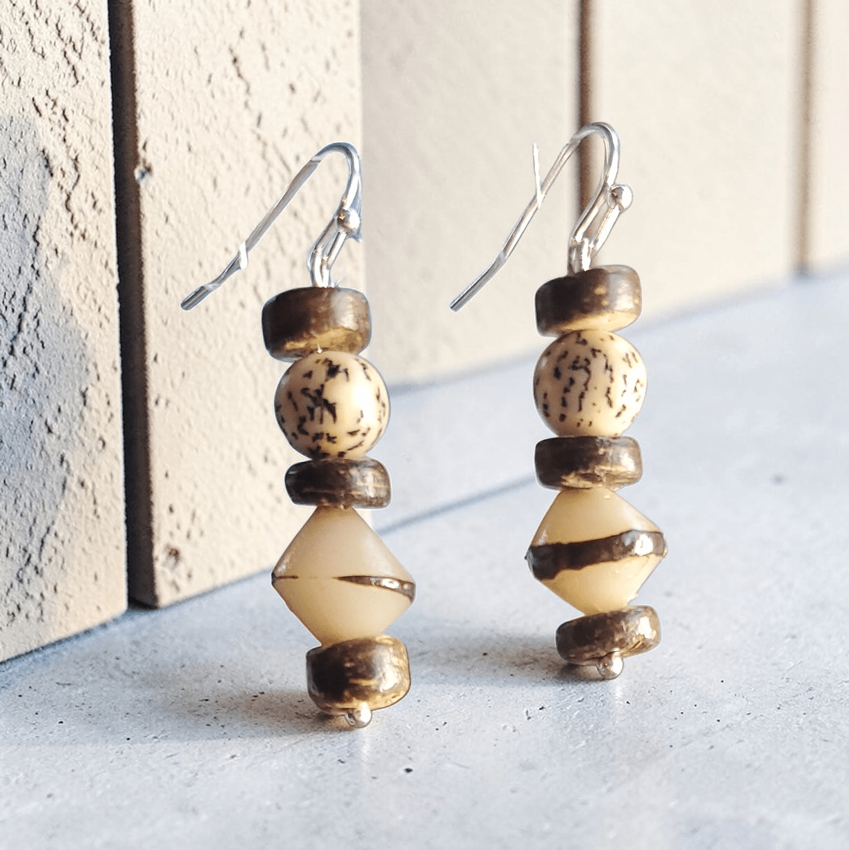 Recycled Seed Beaded Jewelry Set (MW) | Mamabug ReCreations - Artisan Jewelry