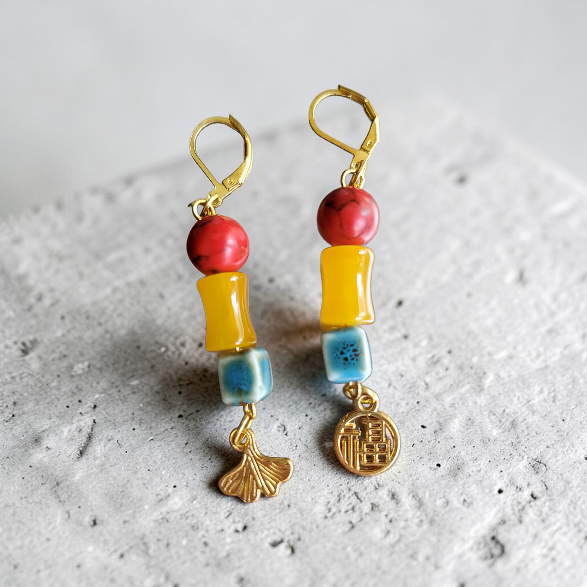 Chinese Inspired Earrings