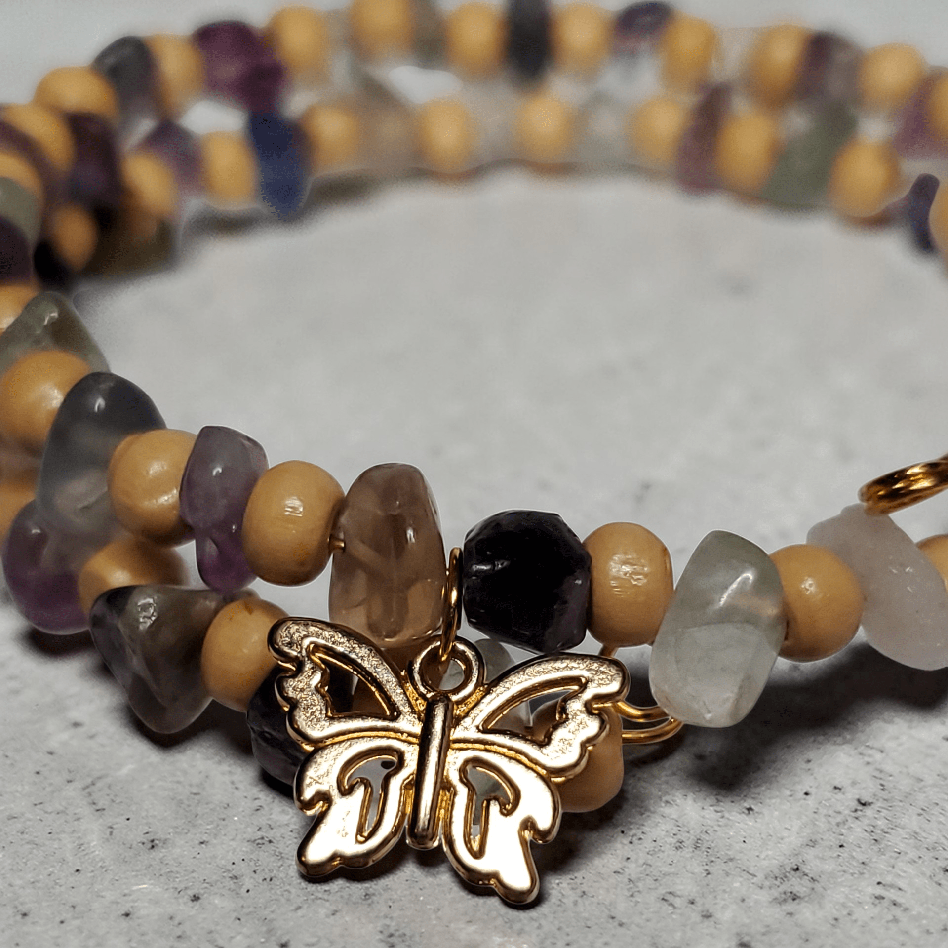 Butterfly Bracelet (MW) | Mamabug ReCreations - Artisan Jewelry