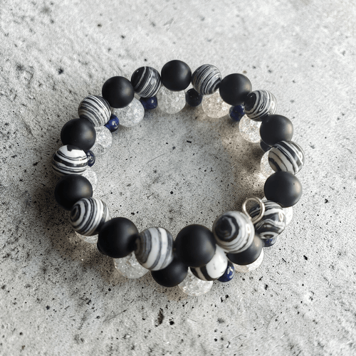Black and White Jewelry Set (MW) | Mamabug ReCreations - Artisan Jewelry